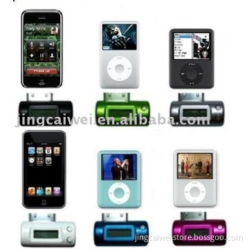 FM Transmitter for iPod Nano 3G/Classic/iPhone